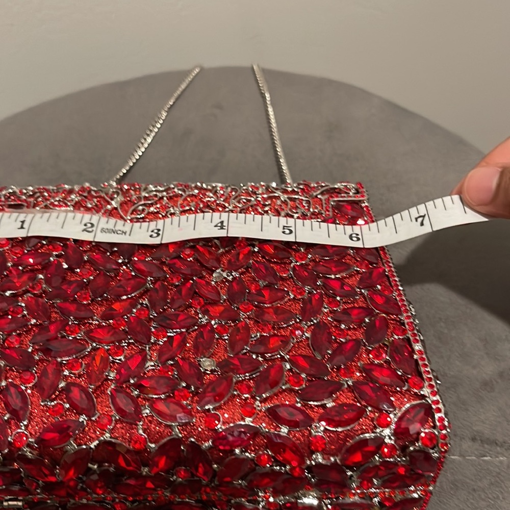 Ruby Red Clutch - Picture 8 of 10